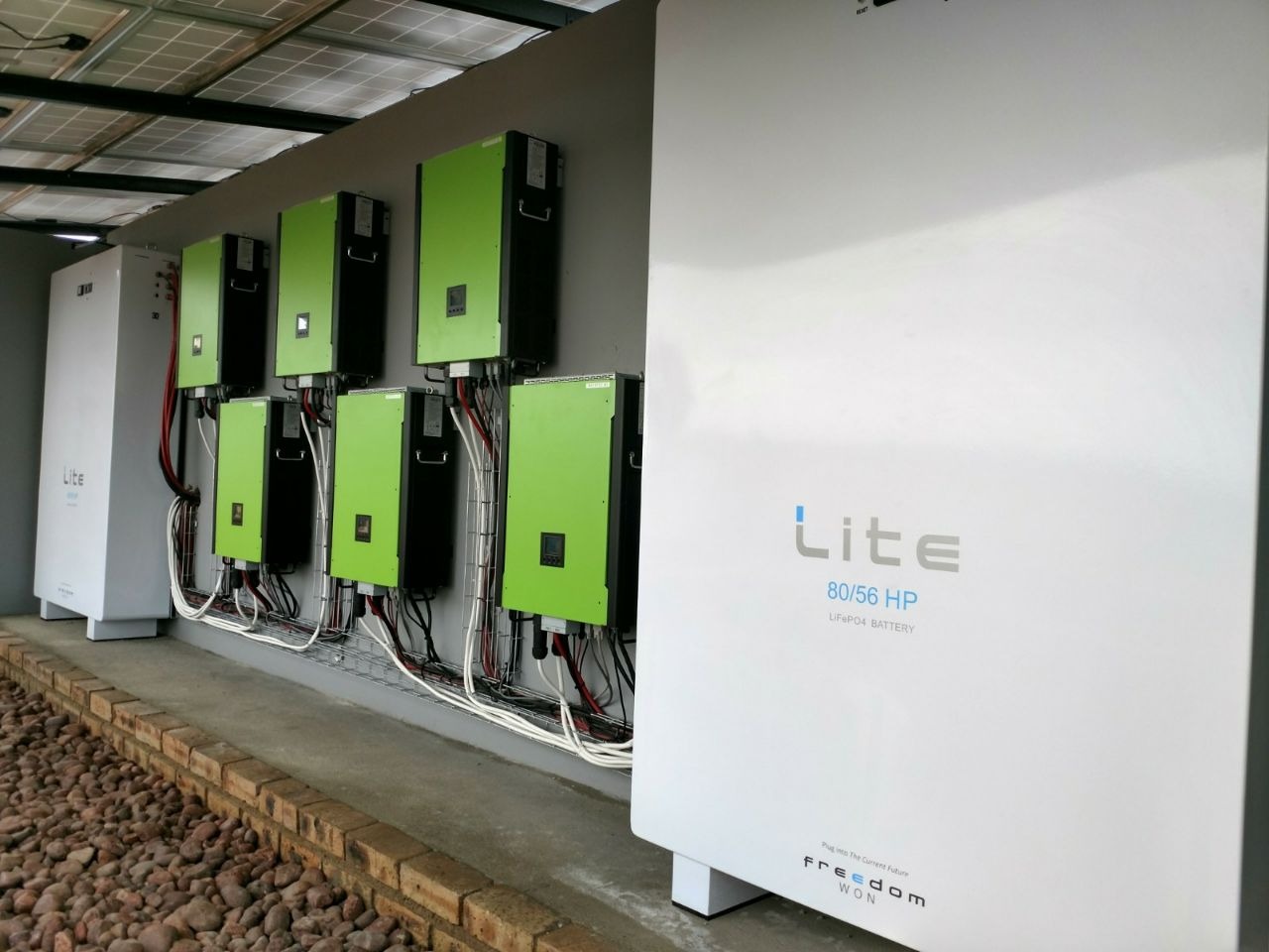 80 KWh storage system – photovoltaic plant